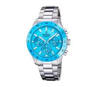 Festina Montre F20693/3 Unisexe Acier inoxydable 316L Argenté Quartz 10 ATM Céramique