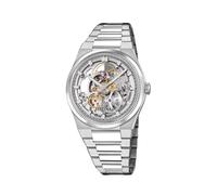 Festina Swiss Made Montre Automatique Homme - Acier Inoxydable 316L Argenté - Analogique - Verre Saphir Haute Résistance - Étanche 10 ATM - F20069/1 Automatic