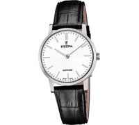Festina montre dame suisse bracelet cuir noir D2UF20013/1