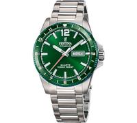 Festina Montre Homme F20698/3 Titane Gris 43 mm Quartz Calendrier Verre minéral 10 ATM bracelet S