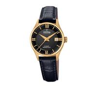 Festina Montre dateur Classic Leather Swiss Made