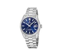 Festina Montre dateur Classic Steel Swiss Made