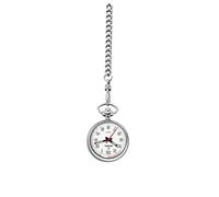 Festina Montre de poche Femme F2034/1 Quartz Acier inoxydable 316L Verre minéral Boîtier gris