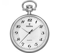 Festina Montre de poche homme F2020/1 - Chaîne, acier inoxydable 316L, quartz, verre minéral