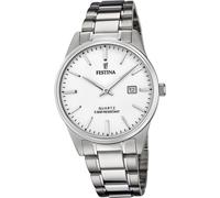 Festina montre en acier inoxydable pour hommes F20511/2 montre-bracelet argent classique D2UF20511/2
