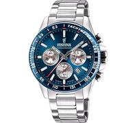 Festina Montre en acier inoxydable pour hommes Montre argentée élégante D2UF20560/2