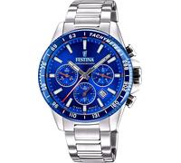 Festina Montre en acier inoxydable pour hommes Montre argentée élégante D2UF20560/3