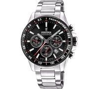 Festina Montre en acier inoxydable pour hommes Montre argentée élégante D2UF20560/6