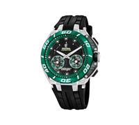 Festina F20763/2 Montre Connectée Homme Chrono Bracelet Cuir Noir Acier 200 m
