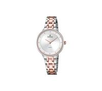 Festina Montre Femme Analogique Acier Inoxydable 316L Argenté - Mouvement à Quartz - Verre Minéral Haute Résistance - Étanche 5 ATM F20626/1 - Mademoiselle