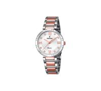 Festina Montre Femmes Mademoiselle Montre Acier Inoxydable Argent Rosé Uf16937/D