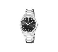 Festina Montre Femme Analogique Acier Inoxydable 316L Argenté - Quartz - Verre minéral Haute résistance - Étanche 5 ATM F20583/4 - Mademoiselle