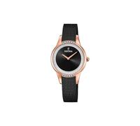 Montre FESTINA pour Femme F20496/2 Mademoiselle Boîtier en Acier Inoxydable Rose Bracelet en Acier Inoxydable Noir