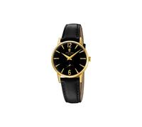 Festina Montre Femme Analogique Cuir Noir - Quartz - Montre Femme - Verre Haute résistance - Élégante, Classique et Vintage - Special Prices F20255/3