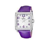 Festina - F16571/5 - Montre Femme - Quartz Analogique - Bracelet Cuir Violet