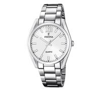 Festina Montre Femme Boyfriend Alegria Blanc Quartz Bracelet en acier inoxydable F20622/1