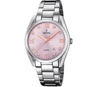 Montre FESTINA pour Femme F16790/D Boyfriend Boîtier en Acier Inoxydable Gris Bracelet en Acier Inoxydable Gris