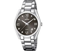 Montre FESTINA pour Femme F16790/F Boyfriend Boîtier en Acier Inoxydable Gris Bracelet en Acier Inoxydable Gris