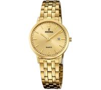 Festina Montre pour Femme F20514/3 Acero Clasico Boîtier en Acier Inoxydable Doré Bracelet en Acier Inoxydable Doré