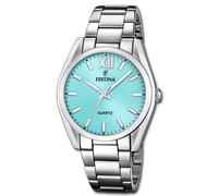 Festina Montre pour Femme F20622/D Boyfriend Boîtier en Acier Inoxydable Gris Bracelet en Acier Inoxydable Gris