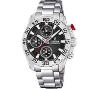 Festina Montre Garçon F20457/3 – Quartz Chronographe – Acier inoxydable 316L argenté Étanche 5 ATM