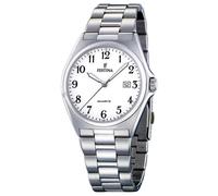 FESTINA Hommes Analogique Quartz Montre avec Bracelet en Acier Inoxydable