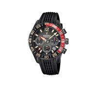 Festina Montre Homme Analogique avec Bracelet en Caoutchouc Noir - Mouvement Quartz - Chronographe - Calendrier - Verre Minéral Haute Résistance - Étanche 10 ATM F20518/3 Chrono Sport
