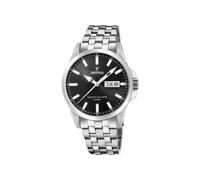 Festina Montre Homme Analogique en Acier Inoxydable 316l Argenté