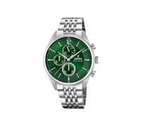 Festina Montre Homme Analogique en Acier Inoxydable 316l Argenté