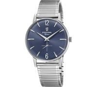 Festina Montre Homme Analogique en Acier Inoxydable 316L Argenté - Mouvement Quartz - Montres Homme F20250/3 Special Prices