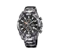 Festina Montre Homme Analogique en Acier Inoxydable 316L Noir - Mouvement Quartz - Chronographe - Calendrier - Verre Saphir Résistant - Étanche 10 ATM F20710/1 Special Editions