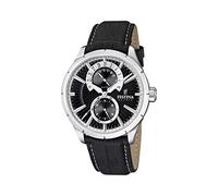 Montre Festina Dateur F16573-3 - Homme - Noir - Quartz - Cuir