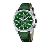 Festina Montre Homme Analogique en Cuir Vert F20692/3