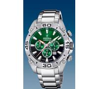 Montre FESTINA pour Homme F20543/3 Chrono Bike Boîtier en Acier Inoxydable Gris Bracelet en Acier Inoxydable Gris