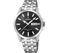 Montre FESTINA pour Homme F20357/4 Acero Clasico Boîtier en Acier Inoxydable Gris Bracelet en Acier Inoxydable Gris