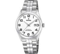 Festina Montre pour Homme F20437/1 Acero Clasico Boîtier en Acier Inoxydable Gris Bracelet en Acier Inoxydable Gris