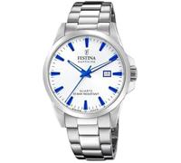 Festina Montre Homme F20024/5 Acier Classique Boîtier en Acier Inoxydable 316l Argenté Bracelet en Acier Inoxydable 316l Argent,