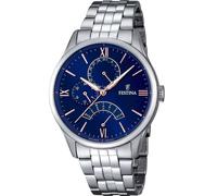 FESTINA Montre homme Retrograde analogique à quartz en acier inoxydable argenté UF16822/3