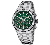 Festina Montre Hommes Acier Inoxydable Argent Chrono Bike UF20670/2