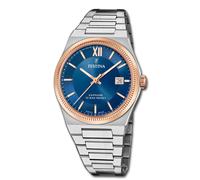 Festina Montre Hommes Acier Inoxydable Argent Fabriqué en Suisse UF20036/2