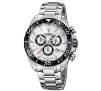 Festina Montre Hommes Acier Inoxydable Argent Fabriqué en Suisse UF20042/1