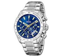 Festina Montre Hommes Acier Inoxydable Argent Timeless Chronographe Uf20668/2