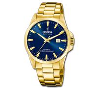 Festina Montre Hommes Acier Inoxydable Or Fabriqué en Suisse UF20044/3