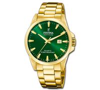 Festina Montre Hommes Acier Inoxydable Or Fabriqué en Suisse UF20044/5