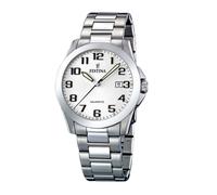 FESTINA Homme Analogique-Numérique Quartz Montre avec Bracelet en Acier Inoxydable