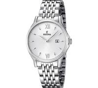 Festina - F16748-2 - Montre femme- Quartz Analogique - Cadran Argent - Bracelet Acier Argent