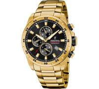Montre FESTINA pour Homme F20541/4 Chrono Sport Boîtier en Acier Inoxydable Doré Bracelet en Acier Inoxydable Doré
