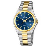 Festina Montre Hommes Classique F20554/4 Acier Inoxydable Argent Or UF20554/4