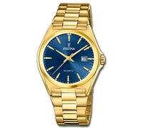 Festina Montre Hommes Classique F20555/4 Montre Acier Inoxydable Or UF20555/4