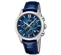 Festina Montre Hommes Cuir Bleu festina Fabriqué en Suisse Montre UF20041/2